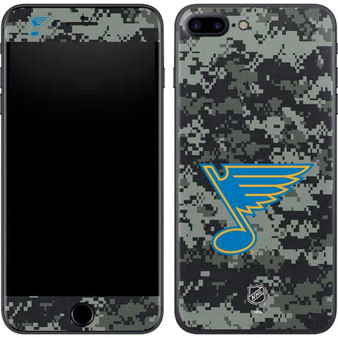 NHL St. Louis Blues Camo iPhone 7 Plus Skin