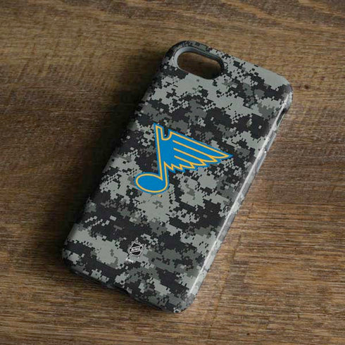 NHL St. Louis Blues Camo iPhone 7 Pro Case