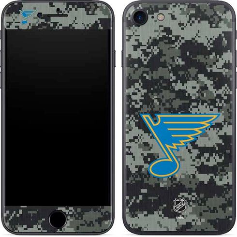 NHL St. Louis Blues Camo iPhone 7 Skin
