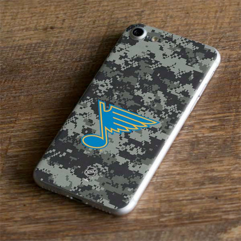 NHL St. Louis Blues Camo iPhone 7 Skin