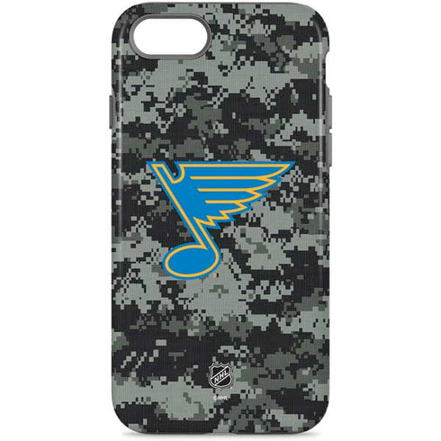 NHL St. Louis Blues Camo iPhone 8 Pro Case