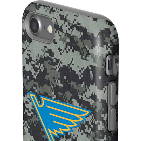 NHL St. Louis Blues Camo iPhone SE (2nd & 3rd Gen) Pro Case