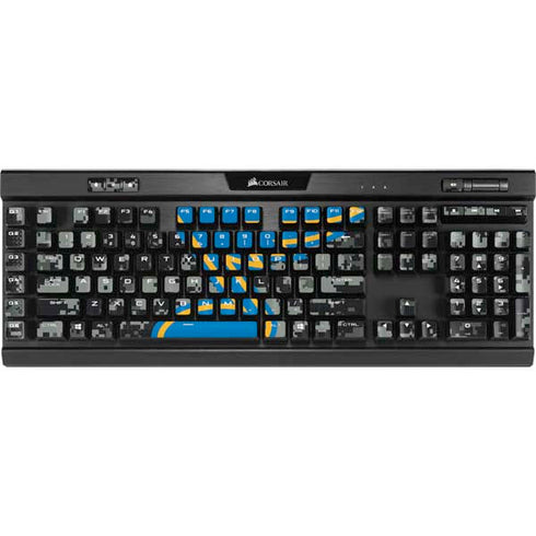 NHL St. Louis Blues Camo K95 RGB PLATINUM Mechanical Gaming Keyboard Skin
