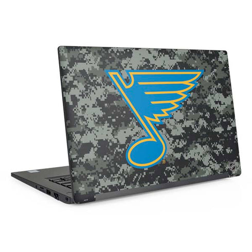 NHL St. Louis Blues Camo Dell Latitude Skin