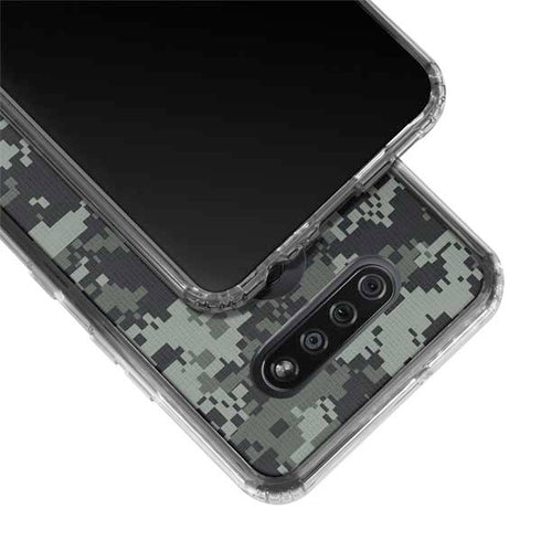 NHL St. Louis Blues Camo LG K51/Q51 Clear Case