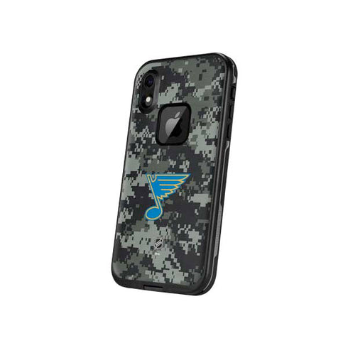 NHL St. Louis Blues Camo LifeProof Fre iPhone Skin