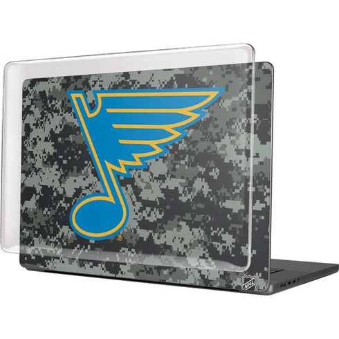 NHL St. Louis Blues Camo MacBook Cases