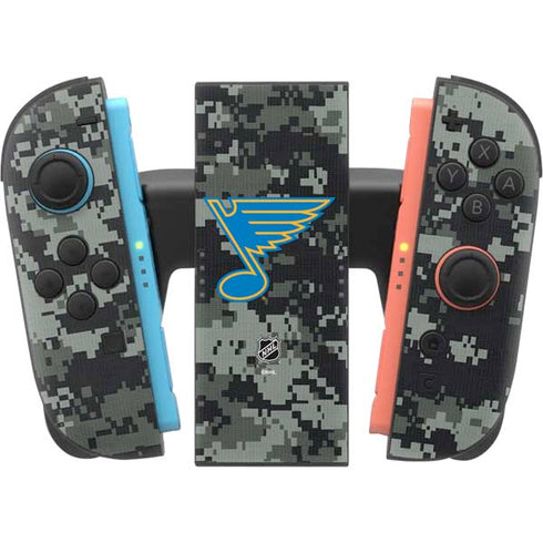 NHL St. Louis Blues Camo Nintendo Switch 2 (2025) Joy-Con Controller Skin