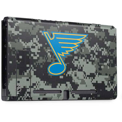 NHL St. Louis Blues Camo Nintendo Switch Bundle Skin