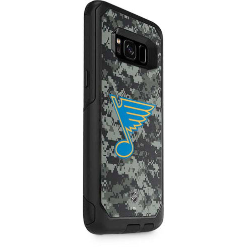NHL St. Louis Blues Camo Otterbox Commuter Galaxy Skin