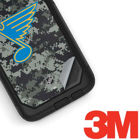 NHL St. Louis Blues Camo Otterbox Commuter Galaxy Skin