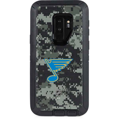 NHL St. Louis Blues Camo Otterbox Defender Galaxy Skin