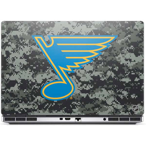 NHL St. Louis Blues Camo Dell Precision Skin