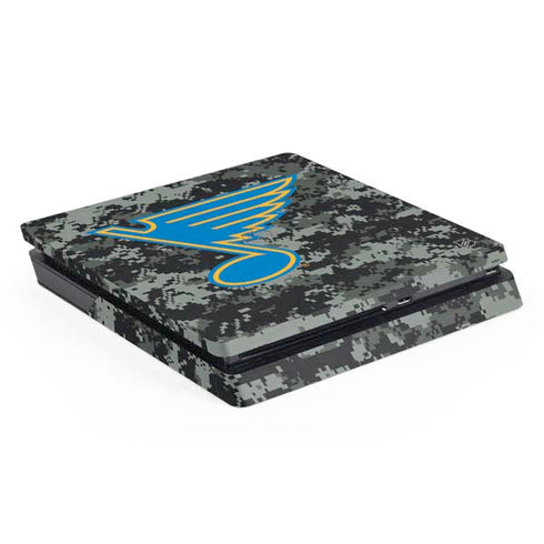 NHL St. Louis Blues Camo PlayStation PS4 Skins