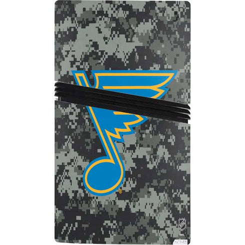 NHL St. Louis Blues Camo PS5 Pro Bundle Skin