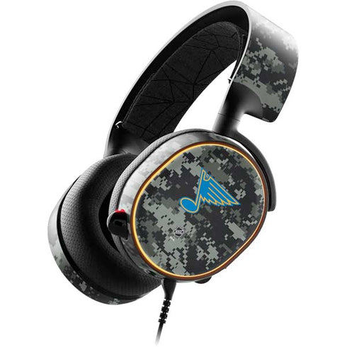 NHL St. Louis Blues Camo SteelSeries Arctis 5 Skin