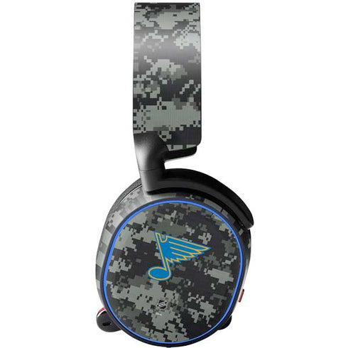 NHL St. Louis Blues Camo SteelSeries Arctis 5 Skin