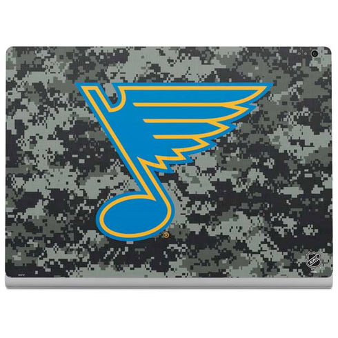 NHL St. Louis Blues Camo Surface Book 2 13.5in Skin