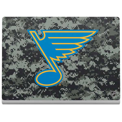 NHL St. Louis Blues Camo Surface Book 2 15in Skin