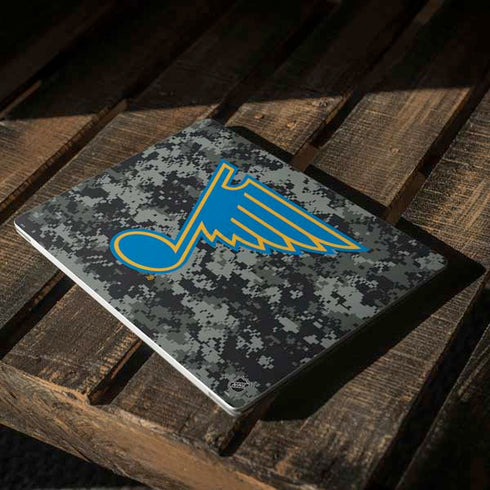NHL St. Louis Blues Camo Surface Laptop 2 Skin