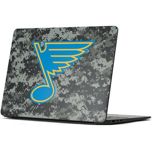 NHL St. Louis Blues Camo Surface Laptop 7 13.8in Skin