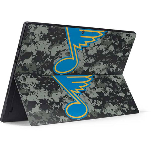 NHL St. Louis Blues Camo Surface Pro 7 Skin
