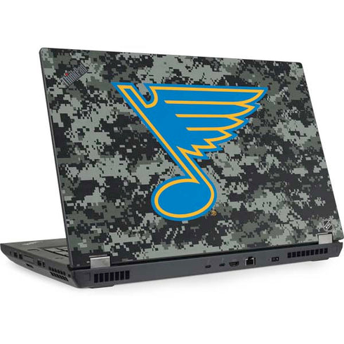NHL St. Louis Blues Camo Lenovo ThinkPad Skin
