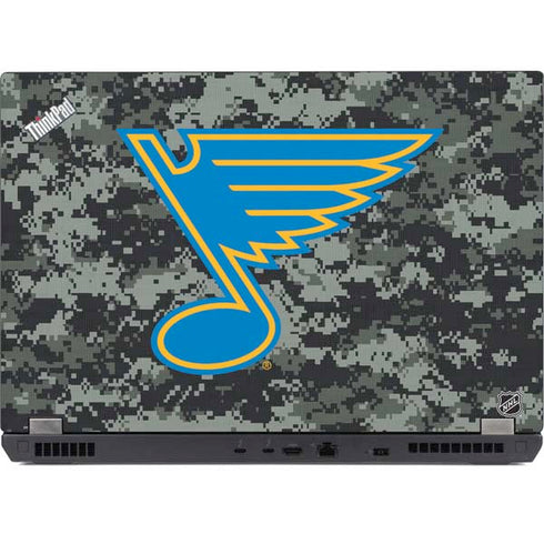 NHL St. Louis Blues Camo Lenovo ThinkPad Skin