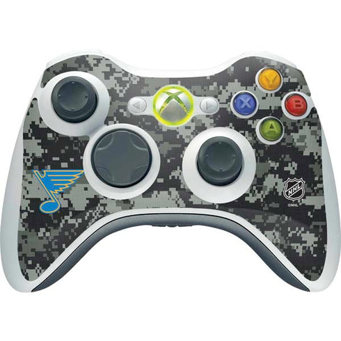 NHL St. Louis Blues Camo Xbox 360 Wireless Controller Skin