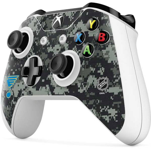 NHL St. Louis Blues Camo Xbox One S Controller Skin