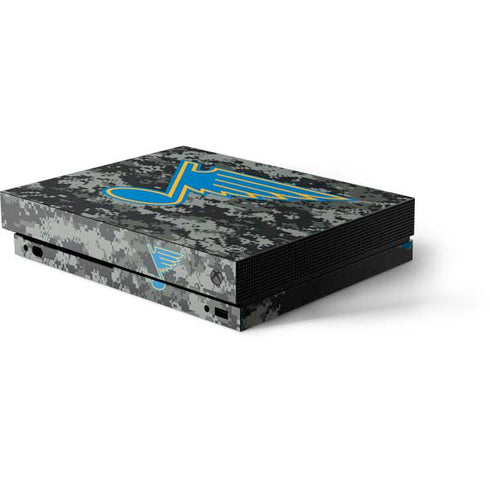NHL St. Louis Blues Camo Xbox One Skins