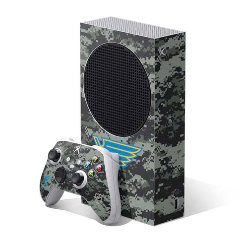 NHL St. Louis Blues Camo Xbox Series S Bundle Skin