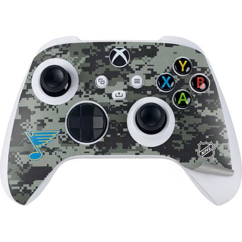NHL St. Louis Blues Camo Xbox Series S Bundle Skin