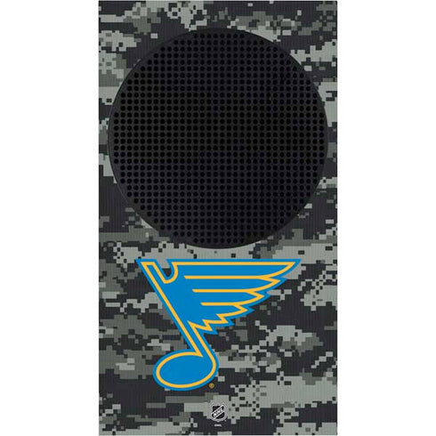 NHL St. Louis Blues Camo Xbox Series S Console Skin
