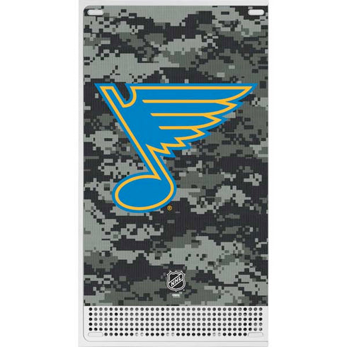 NHL St. Louis Blues Camo Xbox Series S Console Skin