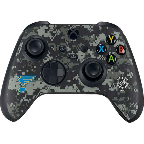 NHL St. Louis Blues Camo Xbox Series X Controller Skin