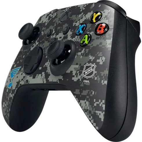 NHL St. Louis Blues Camo Xbox Series X Controller Skin