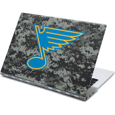 NHL St. Louis Blues Camo Yoga 910 2-in-1 14in Touch-Screen Skin