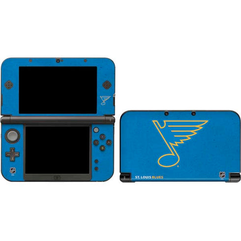 NHL St. Louis Blues Distressed 3DS XL 2015 Skin
