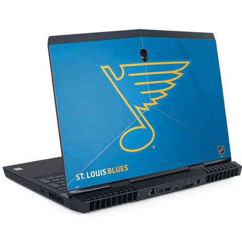 NHL St. Louis Blues Distressed Dell Alienware Skin