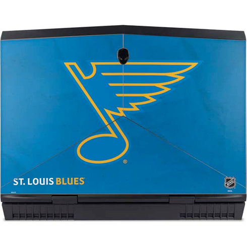 NHL St. Louis Blues Distressed Dell Alienware Skin