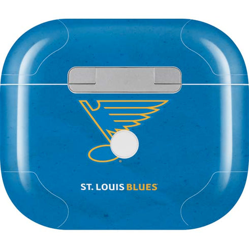 NHL St. Louis Blues Distressed Apple AirPods (3rd Gen 2021) Skin