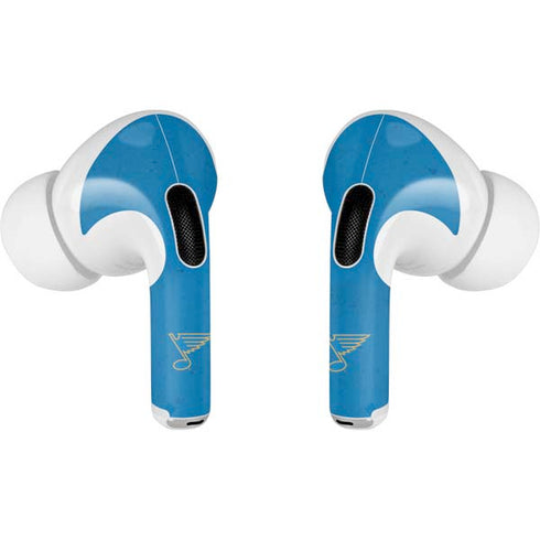 NHL St. Louis Blues Distressed AirPods Skins