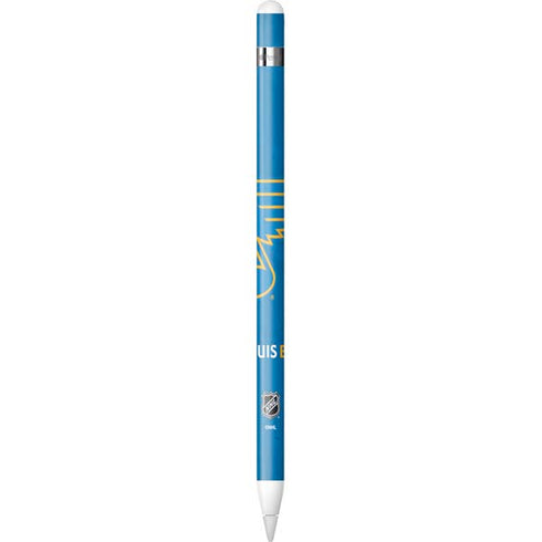 NHL St. Louis Blues Distressed Apple Pencil (1st Gen, 2017) Skin
