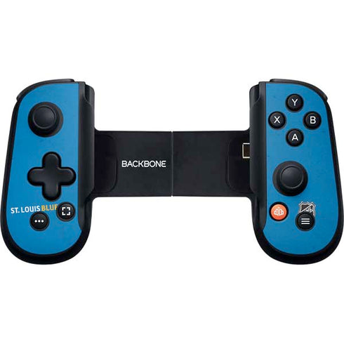 NHL St. Louis Blues Distressed Backbone One for iPhone Game Controller Skin