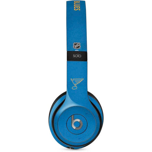 NHL St. Louis Blues Distressed Beats Solo 2 Wired Skin