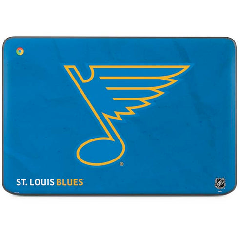 NHL St. Louis Blues Distressed HP Chromebook Skin