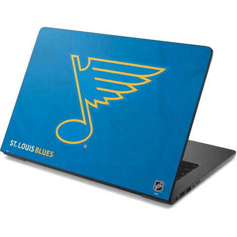 NHL St. Louis Blues Distressed Dell Chromebook Skin