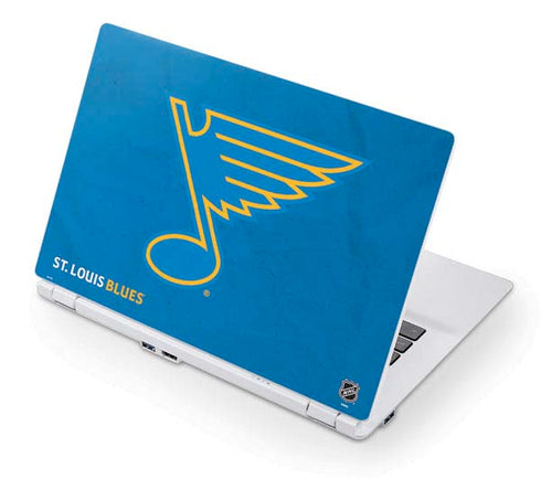 NHL St. Louis Blues Distressed Acer Chromebook Skin