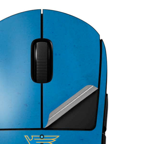 NHL St. Louis Blues Distressed G Pro Wireless Gaming Mouse Skin